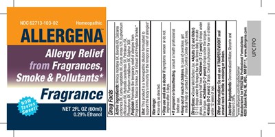 Image Of Label (Allergena Fragrance)